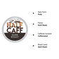 Worlds Best Half Caff Dark Roast Coffee 100ct. Solar Energy Produced Recyclable Single Serve Dark Roast Coffee Pods - 100% Arabica Coffee California Roasted  KCup Compatible