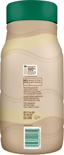 Starbucks Espresso Vanilla Latte Coffee, 40 oz Bottle