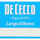 De Cecco Pasta Large Elbow Pasta, 16 Oz