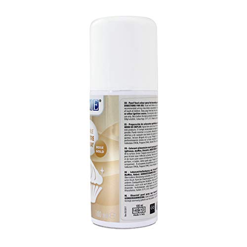 Pme Edible Lustre Spray, Rose Gold, 3.3 Ounce
