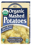 Edward & Sons Organic Mashed Potatoes Roasted Garlic - 3.5 Oz