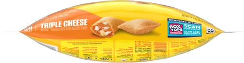 Totinos Pizza Rolls, Triple Cheese Flavored, Frozen Snacks, 50 Rolls, 24.8 oz