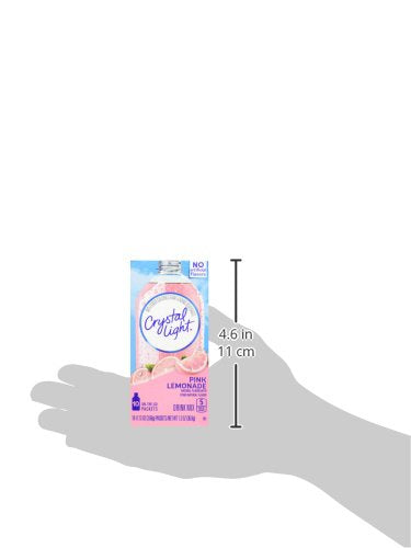 Crystal Light On The Go Pink Lemonade, 10-Packet Box (Pack of 4)