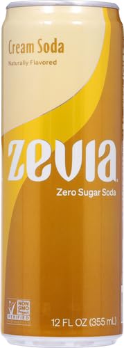 Zevia Soda Cream Soda ( 12 X 12 Oz   )