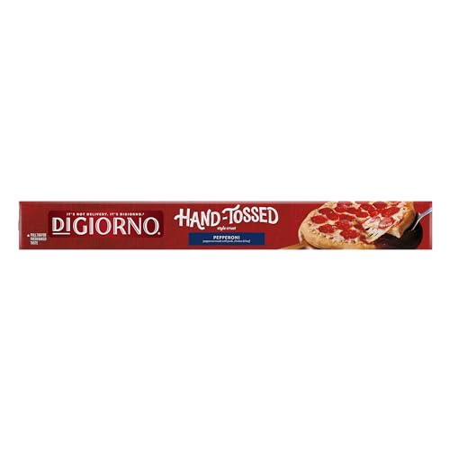 Digiorno Frozen Pizza, Pepperoni Pizza Hand-Tossed Style Crust, 17.3Oz (Frozen) 17.3 oz