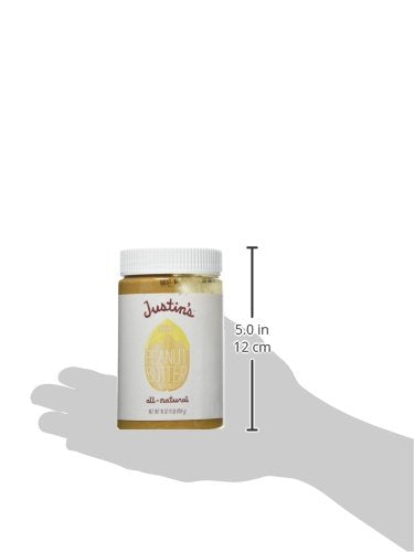 Justins Honey Peanut Butter 16Oz (3 Pack)