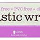 Natural Value Clear Plastic Wrap, 100 Ft