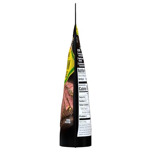 McCormick Grill Mates Marinade, Brazilian Steakhouse, 30 Minute Liquid Marinade, Single Use Pouch, No Waste, Exciting Brazilian-