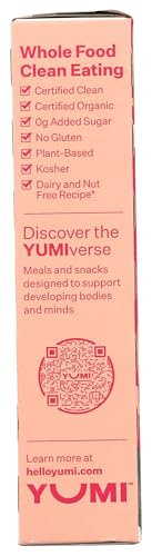 Yumi Strawberry and Rhubarb Organic Bar 3.7 OZ