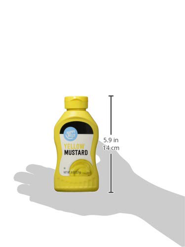 Happy Belly Yellow Mustard, Kosher, 8 Ounce, Pack of 1