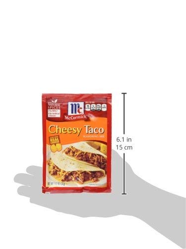 McCormick Taco Cheesy Seasoning Mix, 1.12 OZ (Pack - 4)