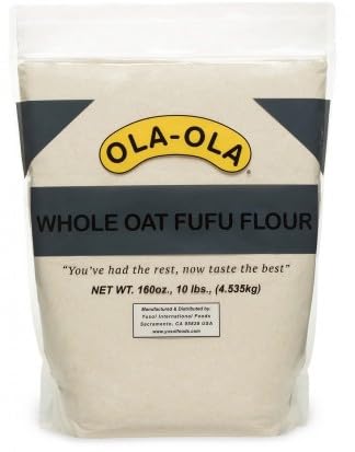 Kovafood Whole Grain Oat Flour, 10lbs (160 Ounce, Pack of 1)
