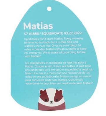 Squishmallows 7.5In, Matias
