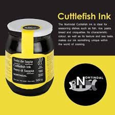 Nortindal | Cuttlefish Ink  Tinta De Sepia  Nero Di Seppia | 90Grs./3.20Z. | Pack Of 1