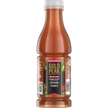 Sweet Tea, Zero Sugar Raspberry Flavored, 18.5 Fl Oz Bottle (12, 18.5, Fl Oz)