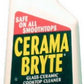 Cerama Bryte Lemon Scent Cooktop Cleaner 28 Oz. Liquid