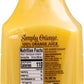 SMPLY JCE ORNG CALCIUM (6x52.00)