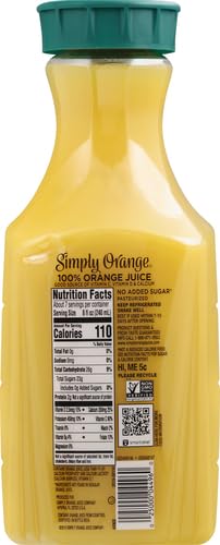 SMPLY JCE ORNG CALCIUM (6x52.00)