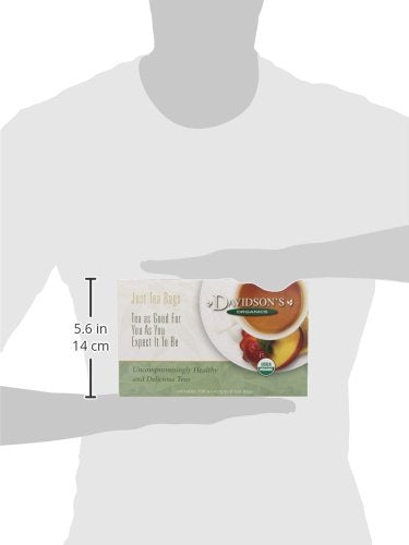 Davidson'S Organics, Red Passion, 100-Count Unwrapped Tea Bags