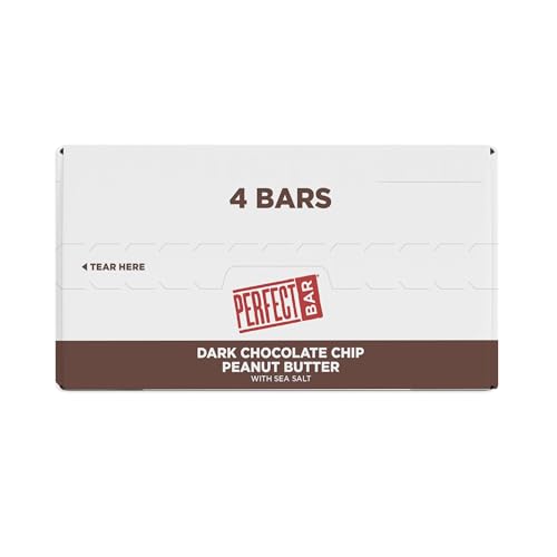 Perfect Bar Gluten-Free Dark Chocolate Chip Peanut Butter Protein Bar, 4 count, 2.3 oz