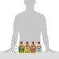 Woeber'S Sandwich Pal 4 Flavor Variety Bundle: (1) Woeber'S Horseradish Mustard, (1) Woeber'S Sweet & Spicy Mustard, (1) Woeber'