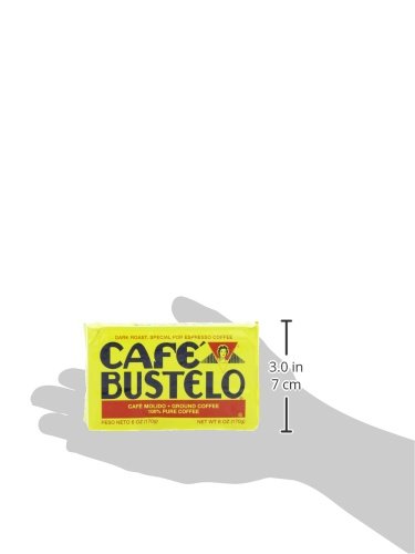 Caf   Bustelo Coffee, Espresso Ground Coffee Brick, 6 Ounces, 28 Count