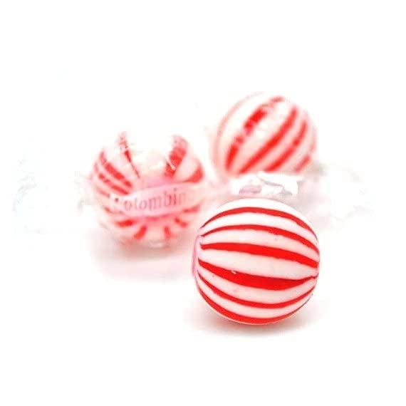 Peppermint Jumbo Mints - 2 Pound Bag - Bulk Jumbo Mints - Individually Wrapped Candies