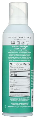 Primal Kitchen Air Fryer Spray Oil, 4.7 Ounces