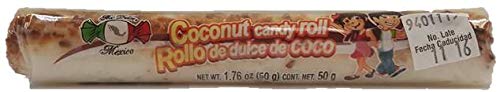 Mi Dulce Mexico Candy Roll Sampler 6 pcs Tamarind, Coconut,Guava 11.25oz
