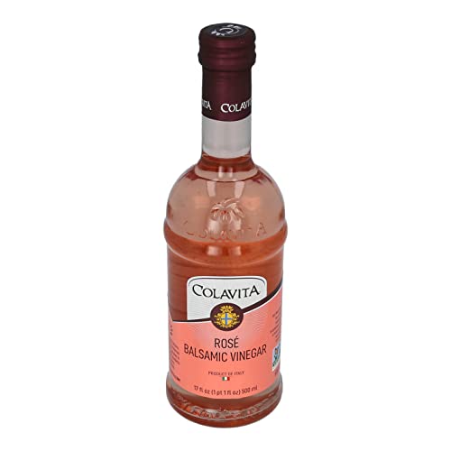 COLAVITA Balsamic Vinegar - Unique Rose Variety, Imported from Italy, 17 Fl Oz