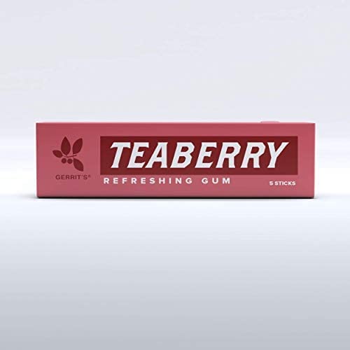 gerrits Teaberry gum 5pc (Pack of 5)