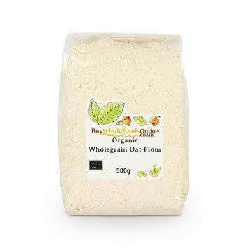 Buy Whole Foods Organic Wholegrain Oat Flour (500g)