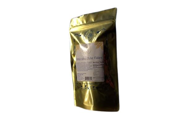 Naturalzing Awaken, Nourish, Empower Your Life Wildcrafted Atlantic Dulse Flakes 16 Oz