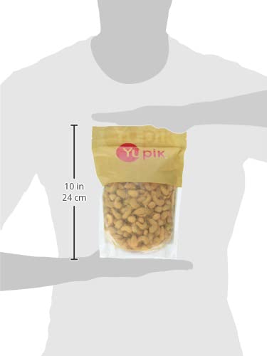 Yupik Nacho Cashews, 1 Lb, Kosher, Gluten-Free, Roasted Cashews With Vegan Cheese, Seasoned Nuts, Crunchy Savory Snack, Nacho Ch