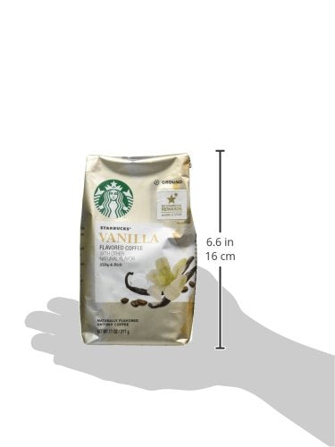 Starbucks Natural Fusions Vanilla Ground Coffee, 11 Ounce (Pack Of 2)