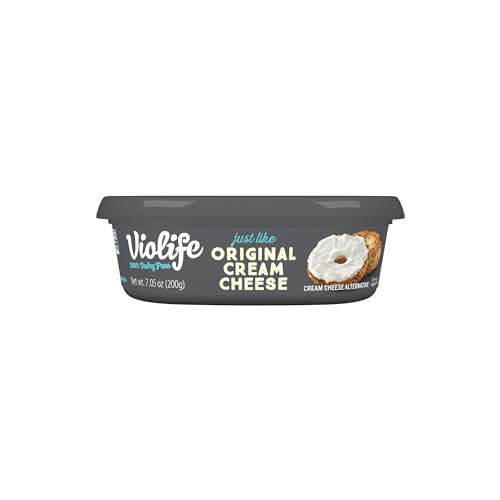 Violife VIOlife Just Like Cream Cheese Original, 7.05 oz Tub, 7.05 oz
