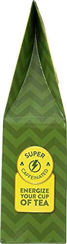 Tree Moringa Energy Tea - Green Tea with Ginger & Lemon, Organic Certified, 16 Pyramid Sachets