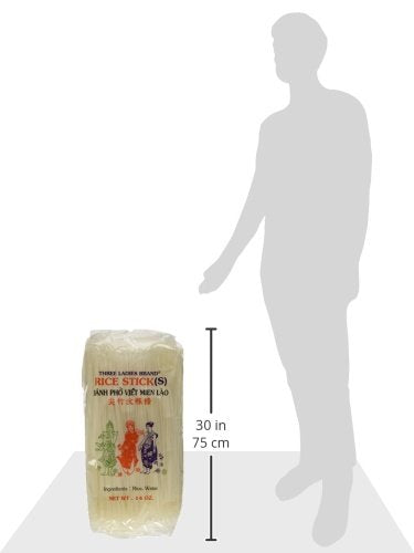 Three Ladies Rice Stick size small (S).14 oz Package (3 Pack)