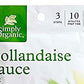 Simply Organic Organic Hollandaise Sauce Mix, 0.74 Oz