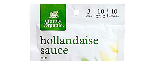 Simply Organic Organic Hollandaise Sauce Mix, 0.74 Oz