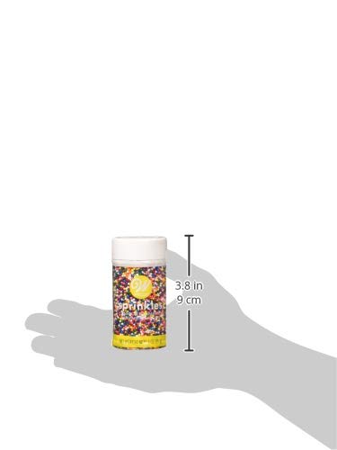 Wilton Rainbow Nonpareil Food Decorative, 3 Oz, Multicolored