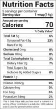 NUCO Coconut Wraps, Cinnamon Flavor, Organic, Vegan, Gluten Free, 2.47 oz (Pack of 2)