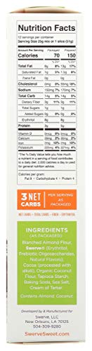 Swerve Sweets Chocolate Cake Mix - Case of 6 - 10.6 OZ(D0102HXP12U.)
