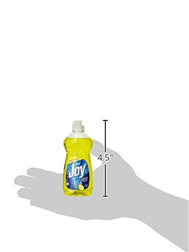 Joy Ultra Dishwashing Liquid Dish Soap, Lemon, 12.6 Fl Oz