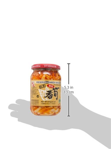 Master Preserved Bamboo Shoots In Soybean Oil - 12 Oz. Jar