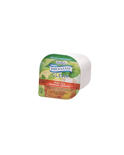 Thick & Easy Clear Thickened Iced Tea, Nectar Consistency, 4 Fl Oz (Pack Of 24)