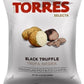 Generic Torres Premium Potato Chips 4 Pack - 2 Black Truffle & 2 Iberico Ham - Handcrafted Patatas Fritas, 1 Count