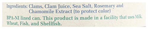 Bar Harbor, clams Whole gourmet Ocean, 65 Ounce