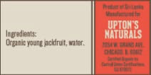 Uptons Naturals Jackfruit - 10.6 oz boxes (Pack of 10) (Original)