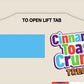 Cinnamon Toast Crunch Breakfast Cereal Treat Bars, Snack Bars, 8 ct (Pack of 5)